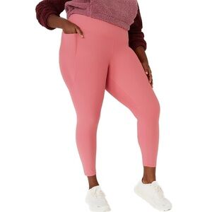 OLD Navy High-Waisted PowerSoft 7/8-Length Side-Pocket Leggings For Women P13.9